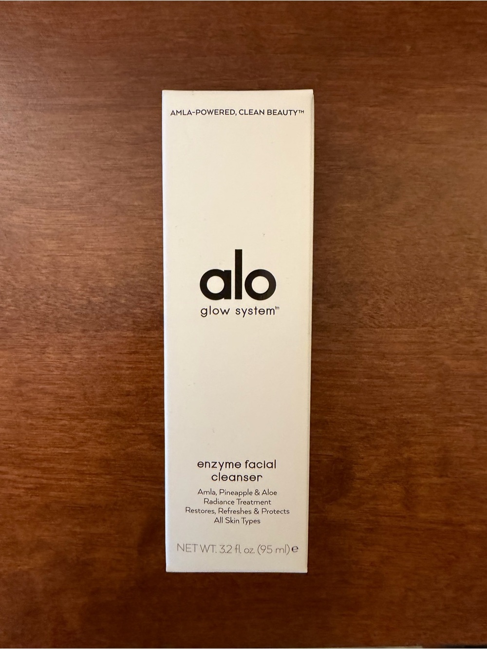 NEW UNOPENED Alo Glow System Enzyme Facial Cleanser